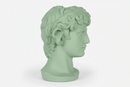 Sophia Enjoy Thinking | Scultura Antinoos Head Vaso Verde Menta