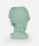Sophia Enjoy Thinking | Scultura Antinoos Head Vaso Verde Menta