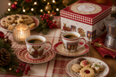 Nuvole di Stoffa | Set 2 pz. Tazzina con Piattino e Scatola Regalo Vintage Toys