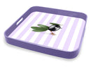 Vassoio Quadrato 34x34 cm con Decoro WD Lifestyle