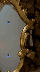 Seletti | Specchio Trilogy da parete riflettente LCD con occhi animati