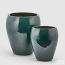 EDG Enzo De Gasperi | Vaso ceramica Glaze Bombato