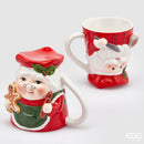 Enzo De Gasperi Tazza in Ceramica Natalizia Natale 🎄 2025