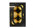 Kaemingk | Set 6 Palline Natalizie Shatterproof Ø8 cm – Finitura Lucida e Opaca