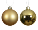 Kit Decorazione Natale | Albero Pino Luxury New Slim H 210 cm con 3000 LED, Borsone e 48 Palline