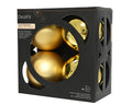 Kaemingk | Set 4 Palline Natalizie Shatterproof Ø10 cm – Finitura Lucida e Opaca