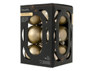 Kaemingk | Set 12 Palline Natalizie Shatterproof Ø6 cm – Finitura Lucida e Opaca