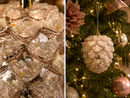 EDG Enzo De Gasperi | Decoro Natalizio Pigna con micro cristalli