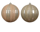 Kaemingk | Pallina Big Natale Glitterata Ø 20 cm.