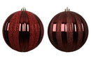 Kaemingk | Pallina Big Natale Glitterata Ø 20 cm.