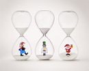 Ichendorf Milano | Clessidra con decoro in vetro Natale Christmas Tales