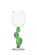 Ichendorf Milano | Calice in vetro Borosilicato con Cactus Desert Plant