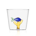 Ichendorf Milano | Bicchiere con Pesce in vetro Borosilicato Marine Garden