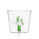 Ichendorf Milano | Bicchiere con Pesce in vetro Borosilicato Marine Garden
