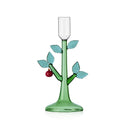 Ichendorf Portacandela - Tealight in vetro Melo Natale 2025 Red Apple fatto a Mano