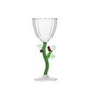 Ichendorf Milano| Calice decorato in vetro borosilicato Natale  "Botanica"