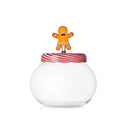 Ichendorf Milano | Biscottiera Pan di Zenzero in Vetro Borosilicato H 16,5 cm