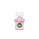Ichendorf Milano | Tealight Natalizio Rosa con Ghirlanda in Vetro Borosilicato H 10,5 cm