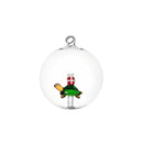 Ichendorf Milano | Palla di Natale con Decoro in Vetro Borosilicato 🎄 Christmas Tales & Woodland Tales
