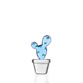 Fermacarte in vetro Borosilicato Cactus Desert Plant Ichendorf Milano