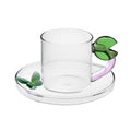 Ichendorf Milano | Tazzina da Caffè Fruits and Flowers in Vetro Borosilicato