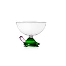 Coppa in vetro Borosilicato con decoro Ichendorf Milano