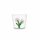 Ichendorf Milano | Bicchiere Botanica con Fiore in Vetro Borosilicato