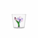 Ichendorf Milano | Bicchiere Botanica con Fiore in Vetro Borosilicato