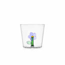 Ichendorf Milano | Bicchiere Botanica con Fiore in Vetro Borosilicato