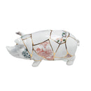 Seletti | Salvadanaio in Porcellana Piggy Bank Kintsugi