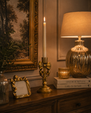 EDG Enzo De Gasperi | Portacandela con Fiocco Decorativa
