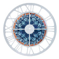 Orologio da Parete decorato effetto Maiolica Arti & Mestieri