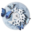 Orologio da parete con farfalle Mariposa Arti & Mestieri