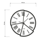 Arti & Mestieri | Orologio da Parete Kintsugi – Design Artistico in Vetro Crystal Luxe®
