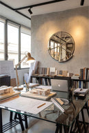 Arti & Mestieri | Orologio da Parete Kintsugi – Design Artistico in Vetro Crystal Luxe®