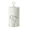 Porta Rotoli Bollicine bianco