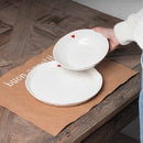 Simple Day | Set 2 pz. Piatti fondi Cuore