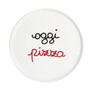 Simple Day | Piatto Pizza "Oggi Pizza" in Grès Ø 31,5 cm
