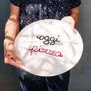 Simple Day | Piatto Pizza "Oggi Pizza" in Grès Ø 31,5 cm
