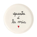 Simple Day | Piatto Pizza “Questa è la Mia” Ø 31,5 cm in Grès