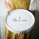 Simple Day | Piatto Pizza "Fatta in Casa" in Grès Ø 31,5 cm