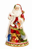 Fitz And Floyd Lamart | Babbo Natale Decorativo – H 25 cm