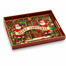 Lamart - Palais Royal | Vassoio Decorato Natale 40x30 cm.