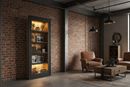 Libreria in Legno Vecchio Dialma Brown