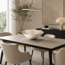 Onlylux | Centrotavola Coppa Aster in Vetro – Ø 25 cm – Perla Silver