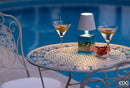 Enzo De Gasperi Set 6 Calici Cocktail Goldrim in vetro trasparente e bordo oro