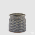 Vaso Cachepot Spiga ceramica Waterproof EDG Enzo De Gasperi