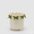 EDG Enzo De Gasperi | Vaso Agrifoglio Cilindro con Piede