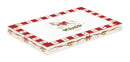 Easy Life | Vassoio Ovale Natalizio 35x23,5 cm in porcellana
