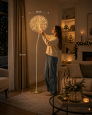 EDG Enzo De Gasperi | Fiore Tarassaco Rich con MicroLed 1200 - H. 210 cm Luce Calda